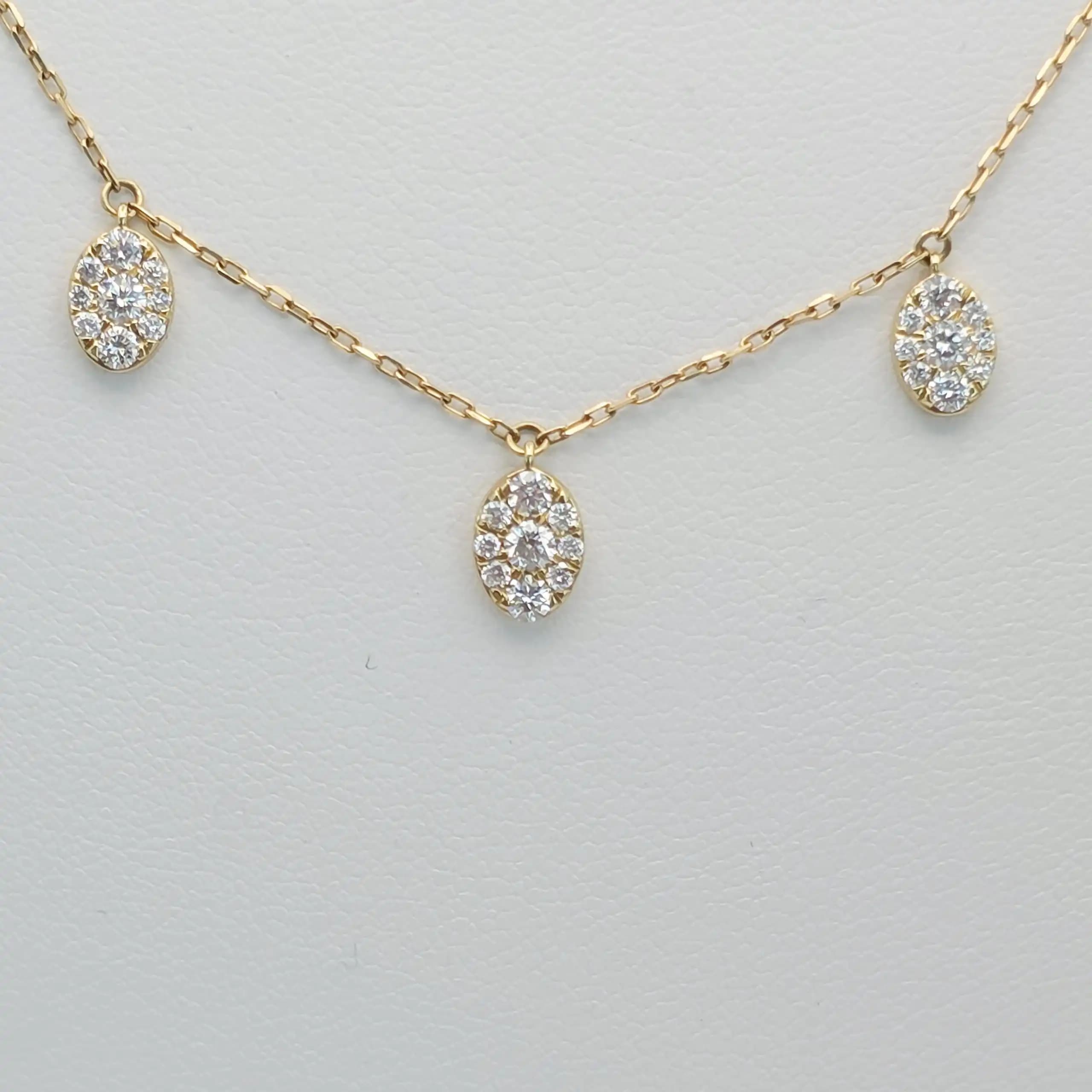 Diamond Dangle necklace