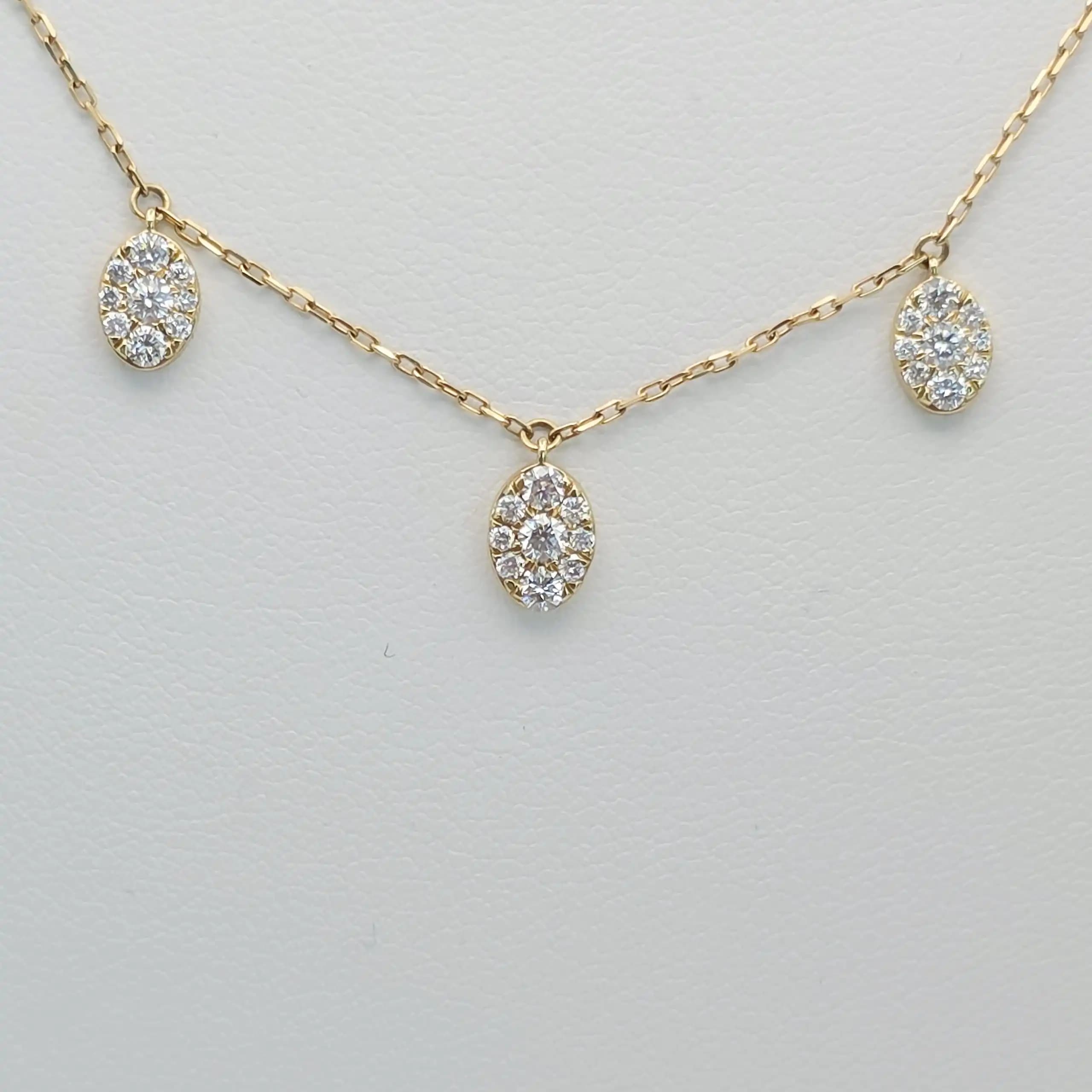 Diamond Dangle necklace