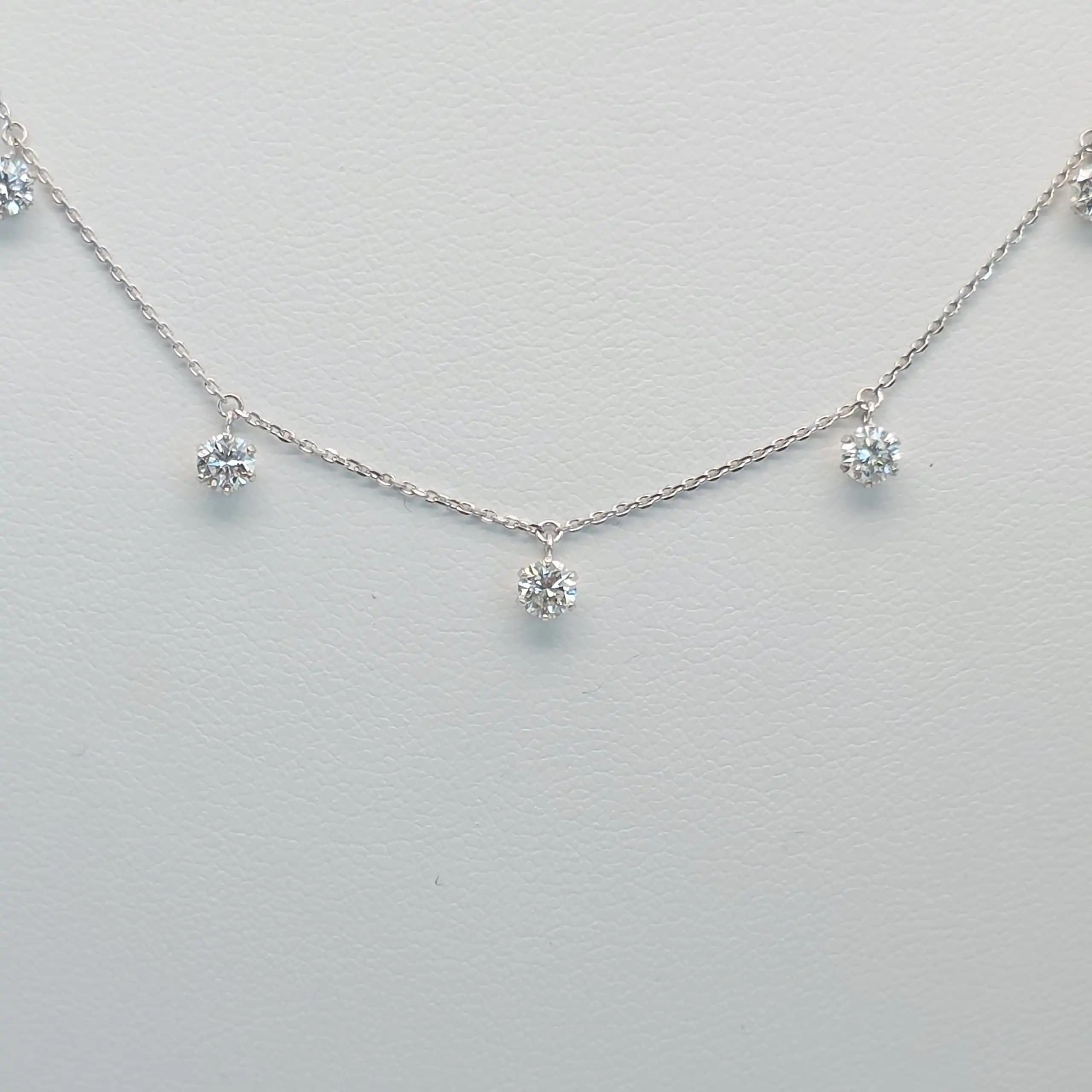 Diamond Dangle necklace