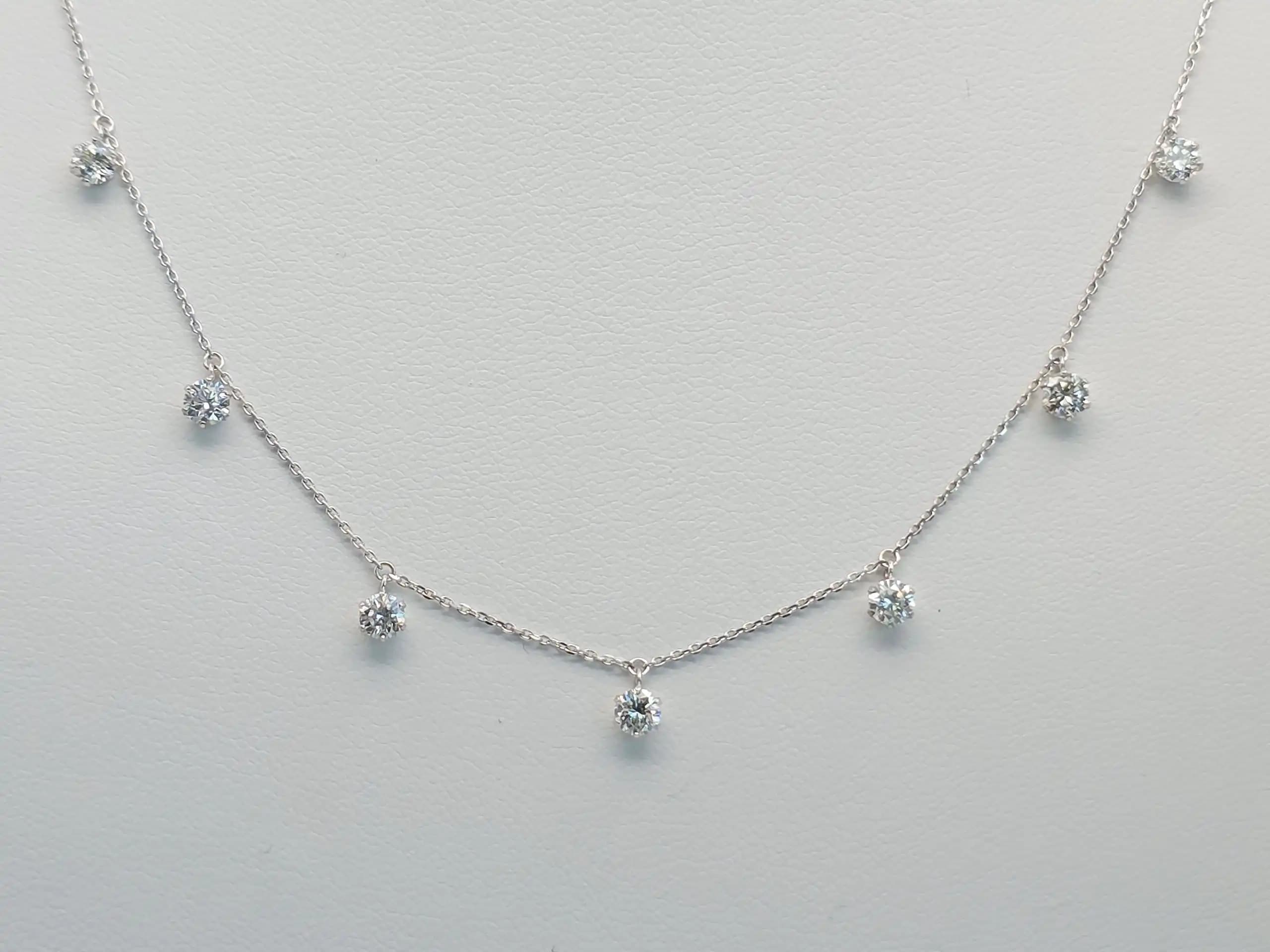 Diamond Dangle necklace