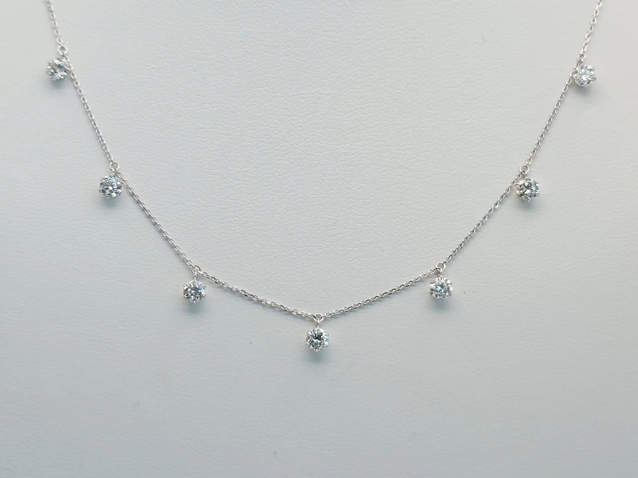 Diamond Dangle necklace