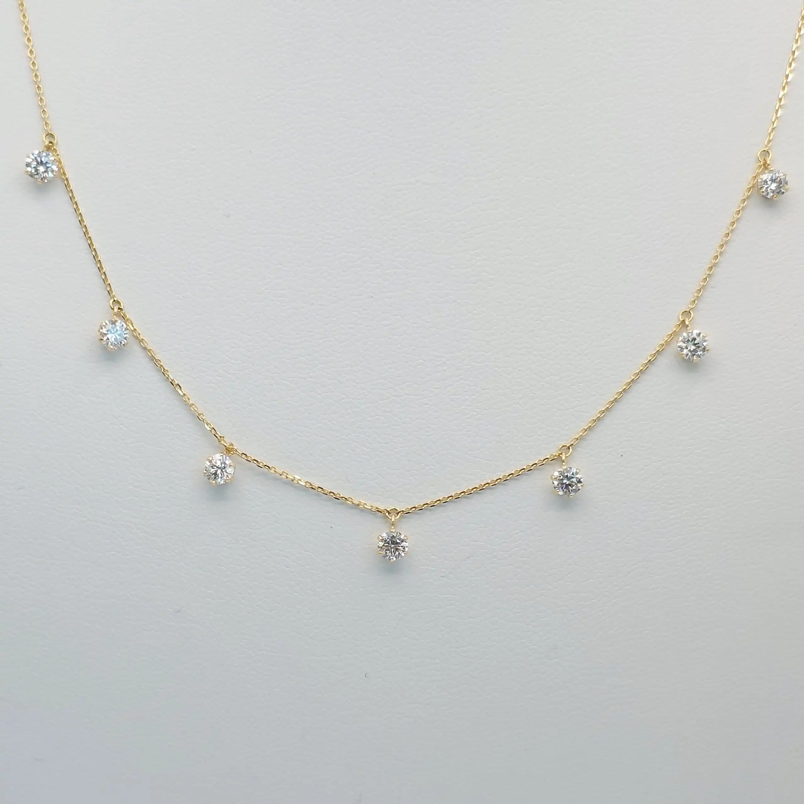 Diamond Dangle necklace