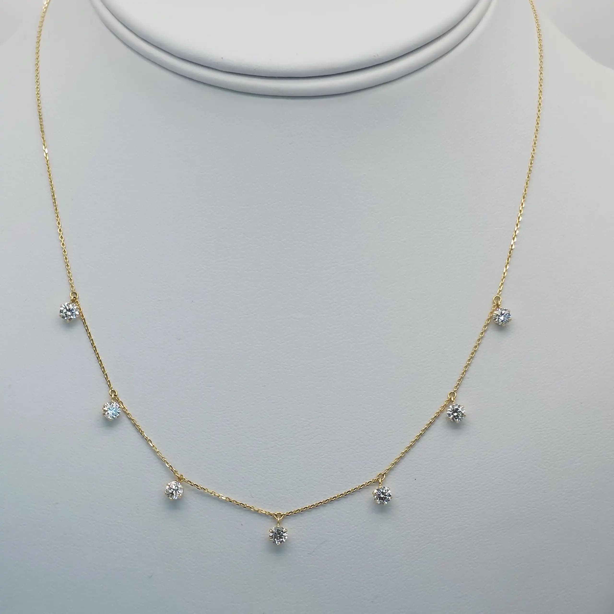 Diamond Dangle necklace