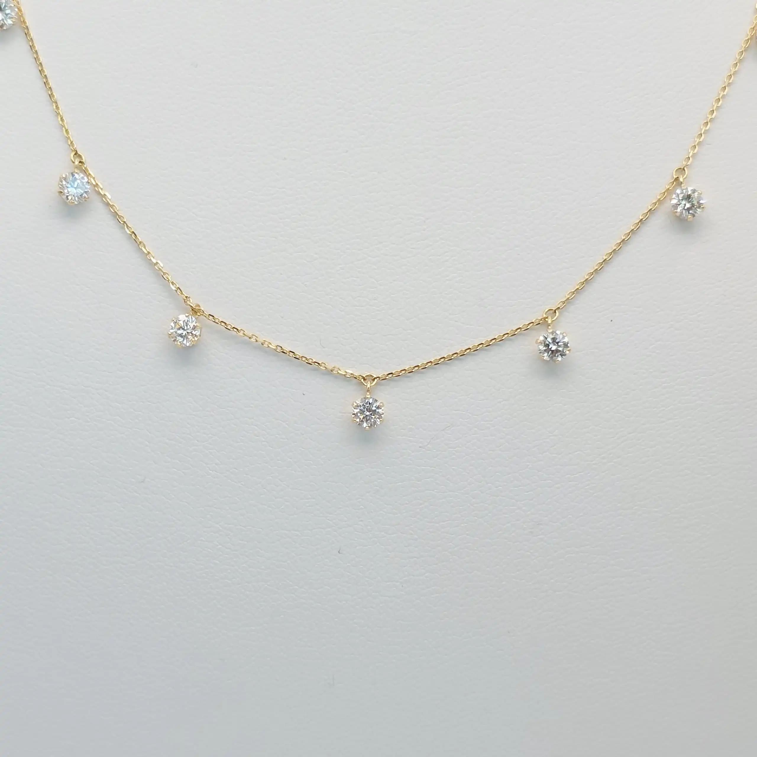 Diamond Dangle necklace