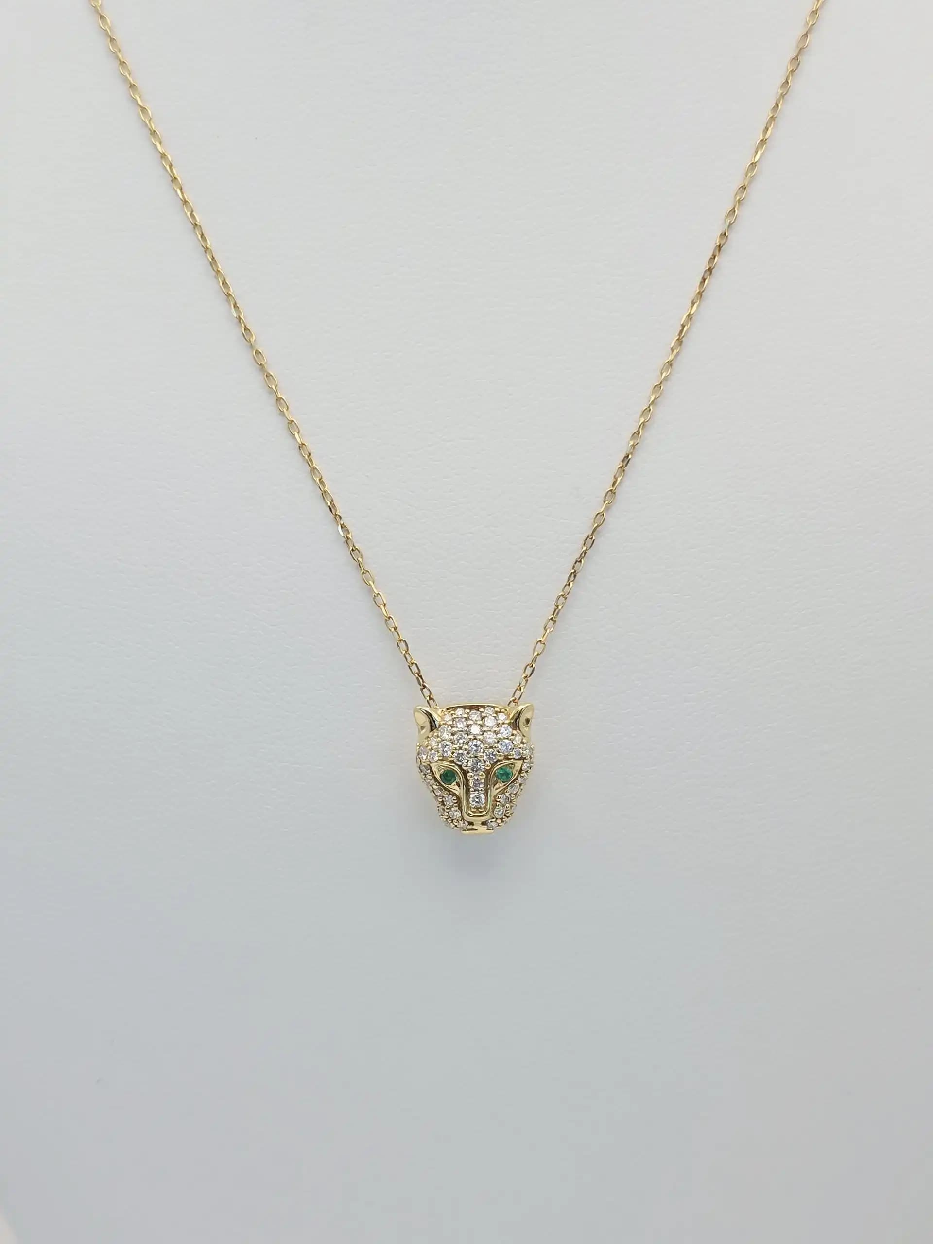 Penther Diamond Necklace