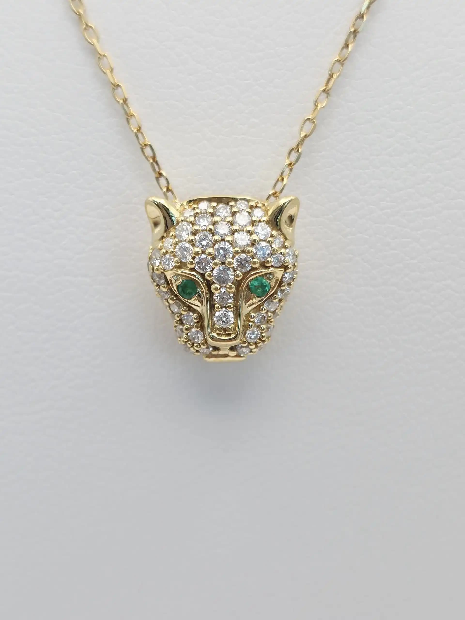 Penther Diamond Necklace