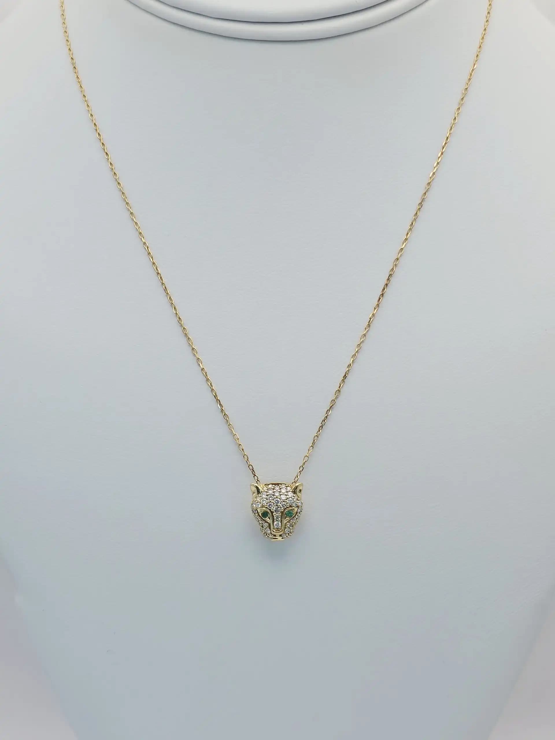 Penther Diamond Necklace