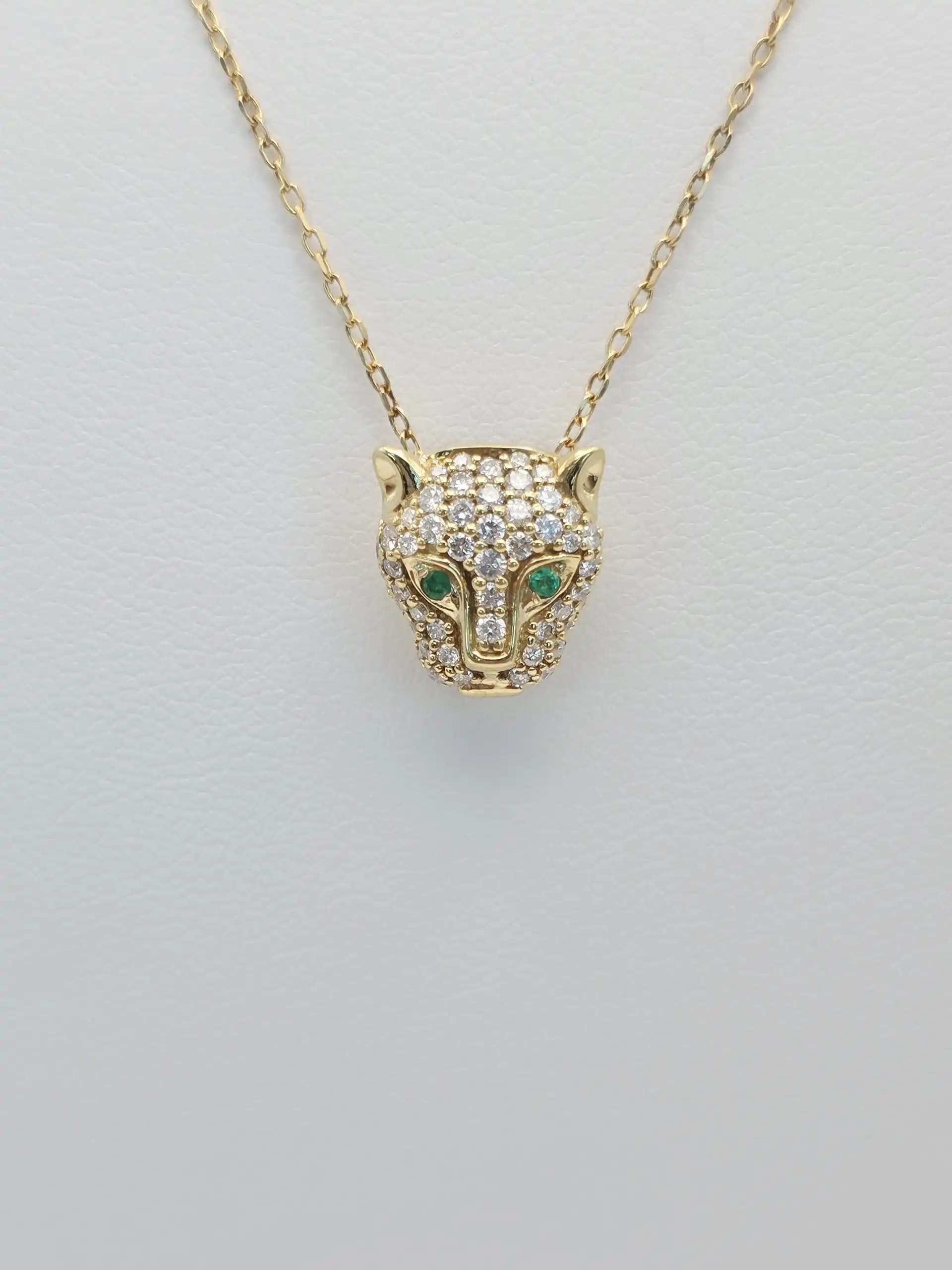 Penther Diamond Necklace