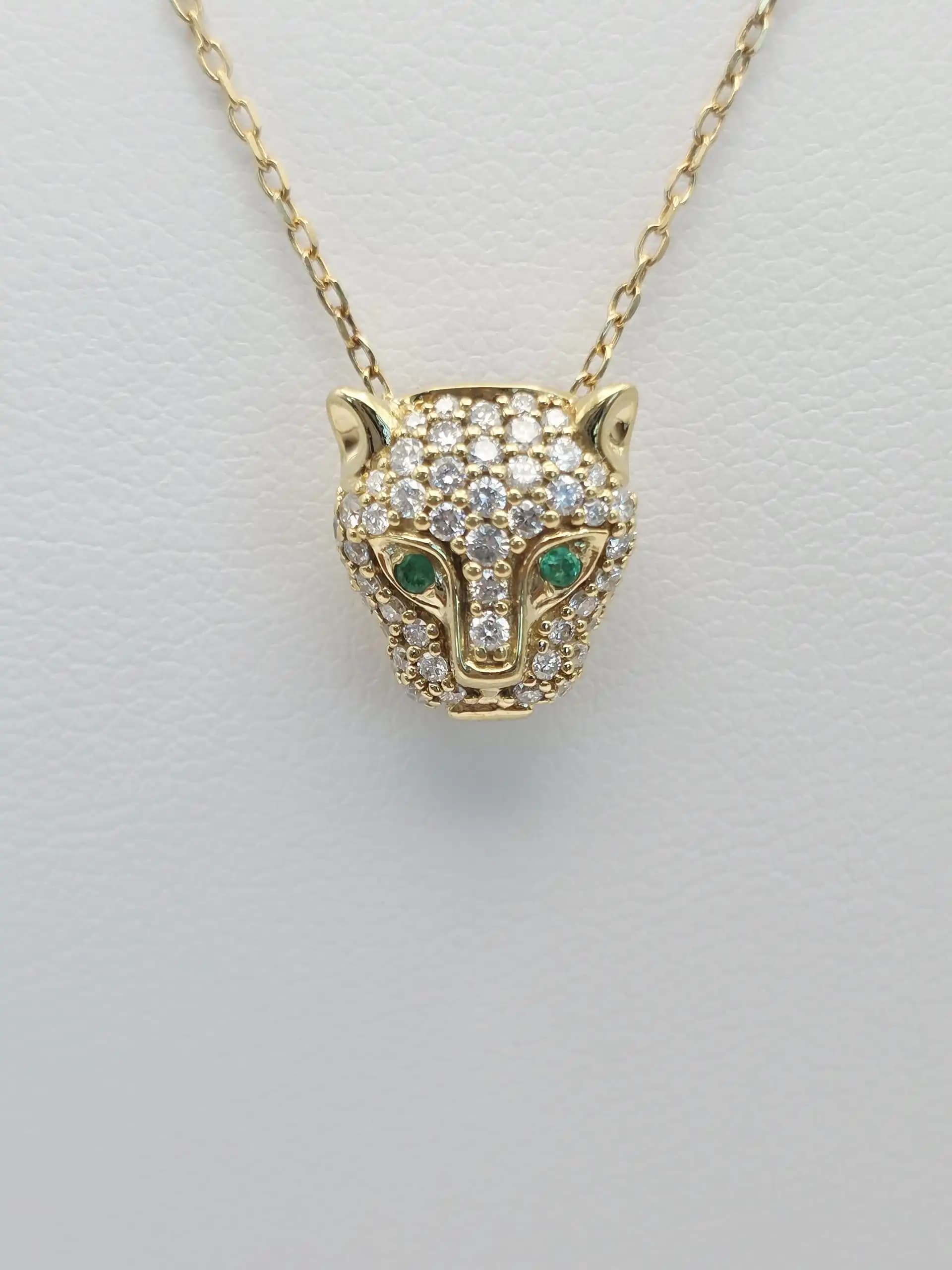 Penther Diamond Necklace