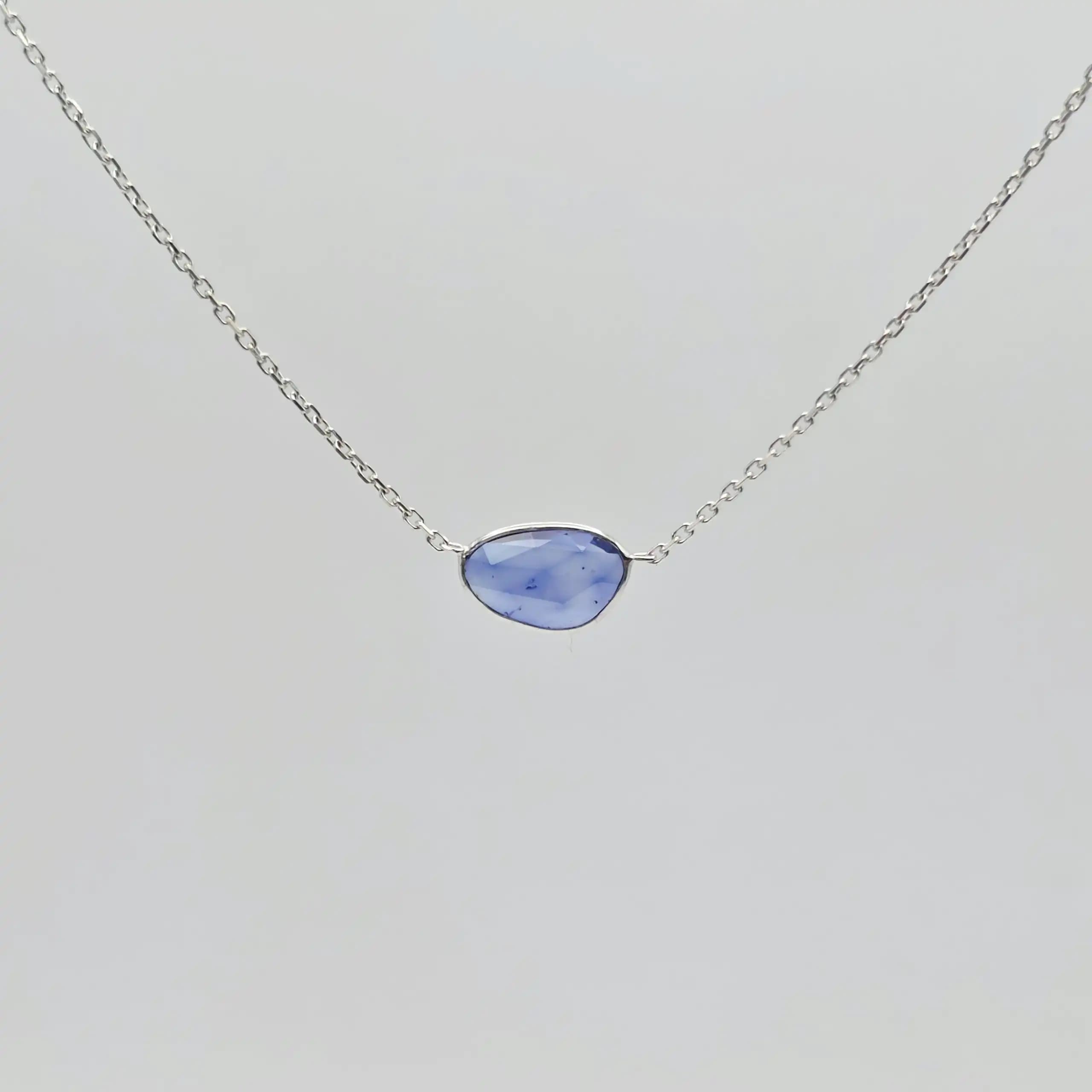 Sapphire Pendent Necklace