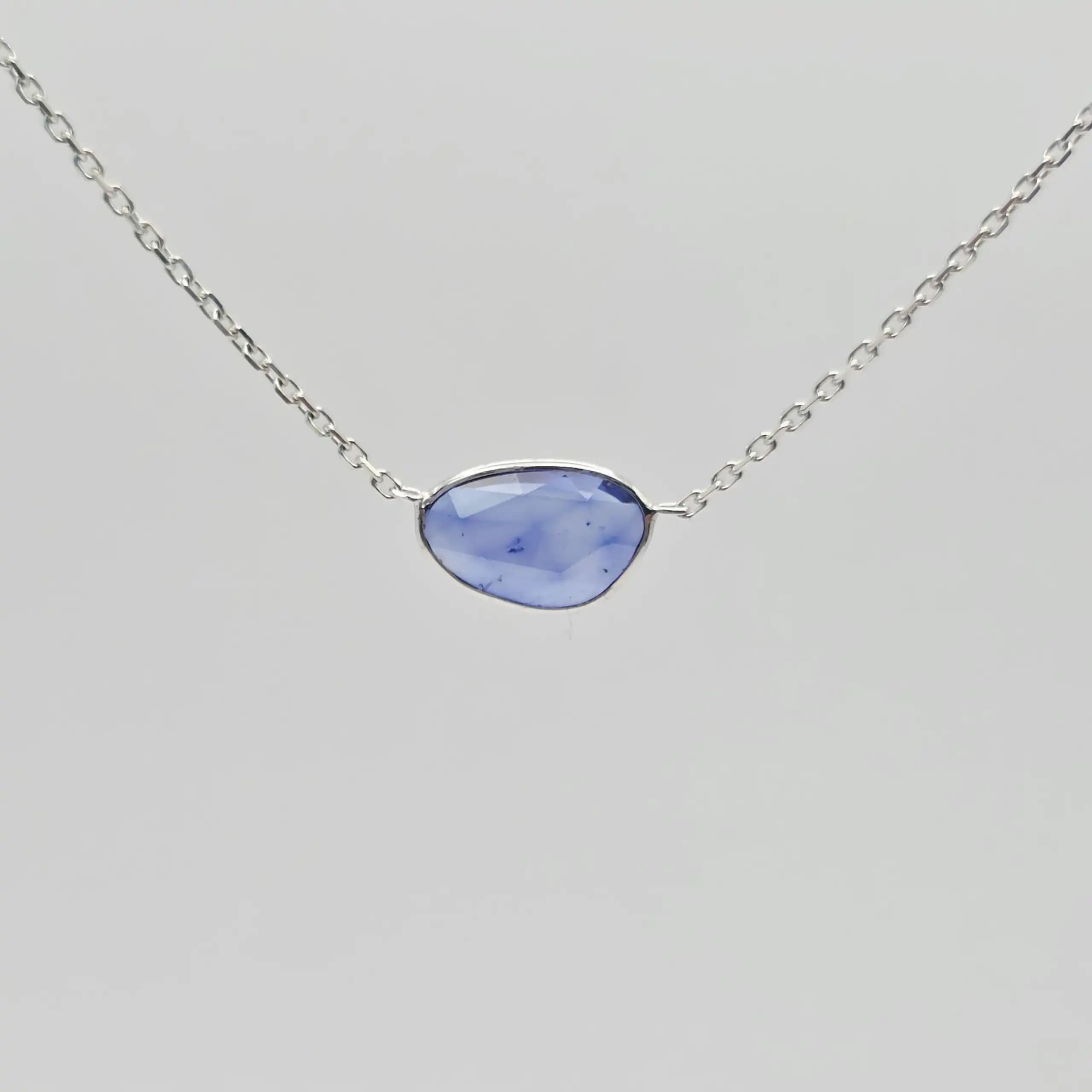 Sapphire Pendent Necklace