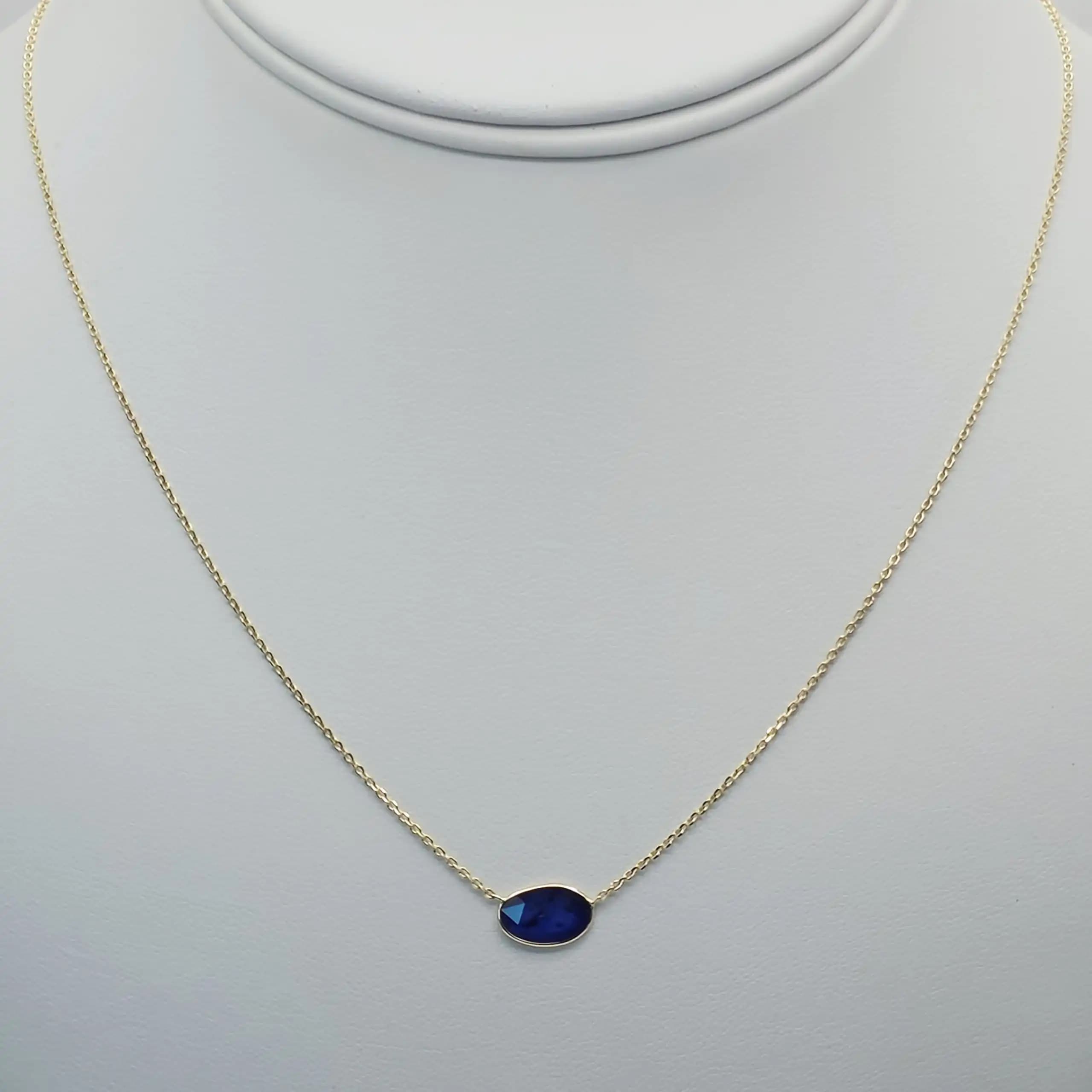Sapphire Pendent Necklace